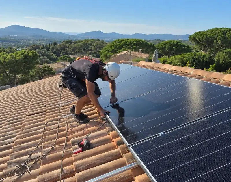 Installateur panneaux solaires Vestric-et-Candiac — pose photovoltaïque sur toiture