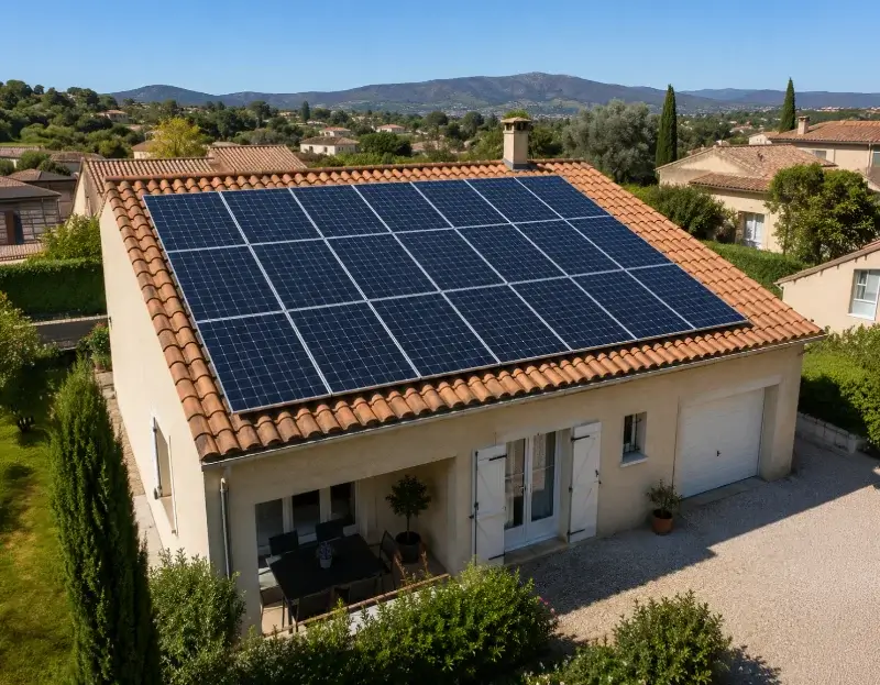 Prime à l'autoconsommation panneaux solaires Vestric-et-Candiac — aide financière de l'État
